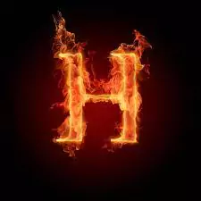 stylish h name wallpaper
